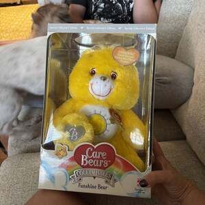 Care Bears Funshine Bear 2002 20th Anniversary Plush